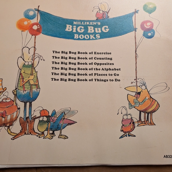 Lot of TWO Big Bug Book of counting & opposites - Picture 3 of 8
